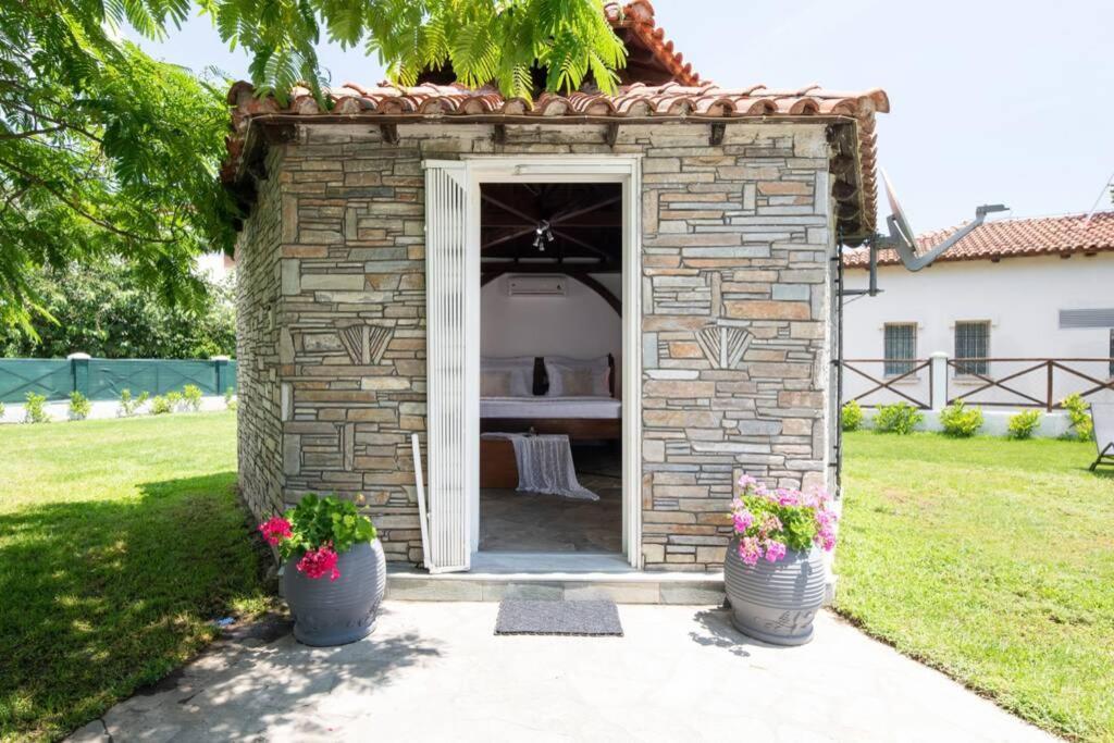 Villa Nuestro Jardín Sykia Chalkidikis Exterior foto