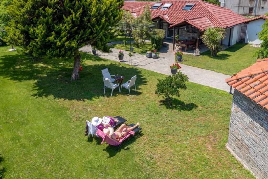 Villa Nuestro Jardín Sykia Chalkidikis Exterior foto