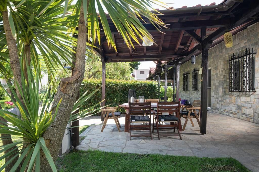 Villa Nuestro Jardín Sykia Chalkidikis Exterior foto
