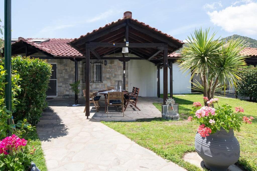 Villa Nuestro Jardín Sykia Chalkidikis Exterior foto