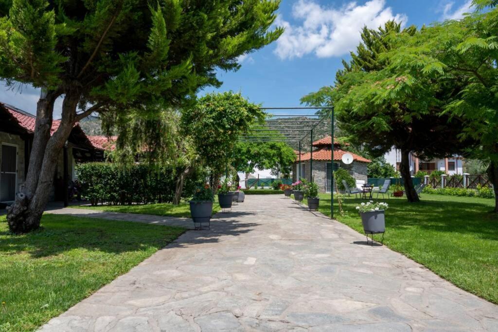 Villa Nuestro Jardín Sykia Chalkidikis Exterior foto