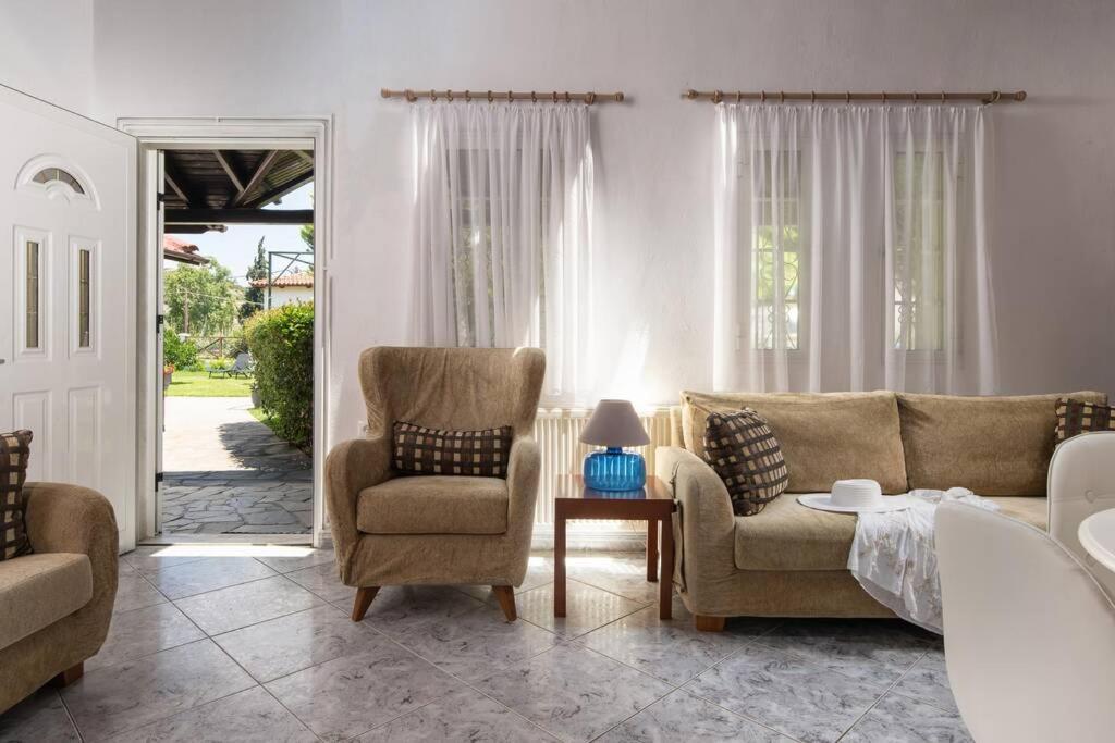 Villa Nuestro Jardín Sykia Chalkidikis Exterior foto